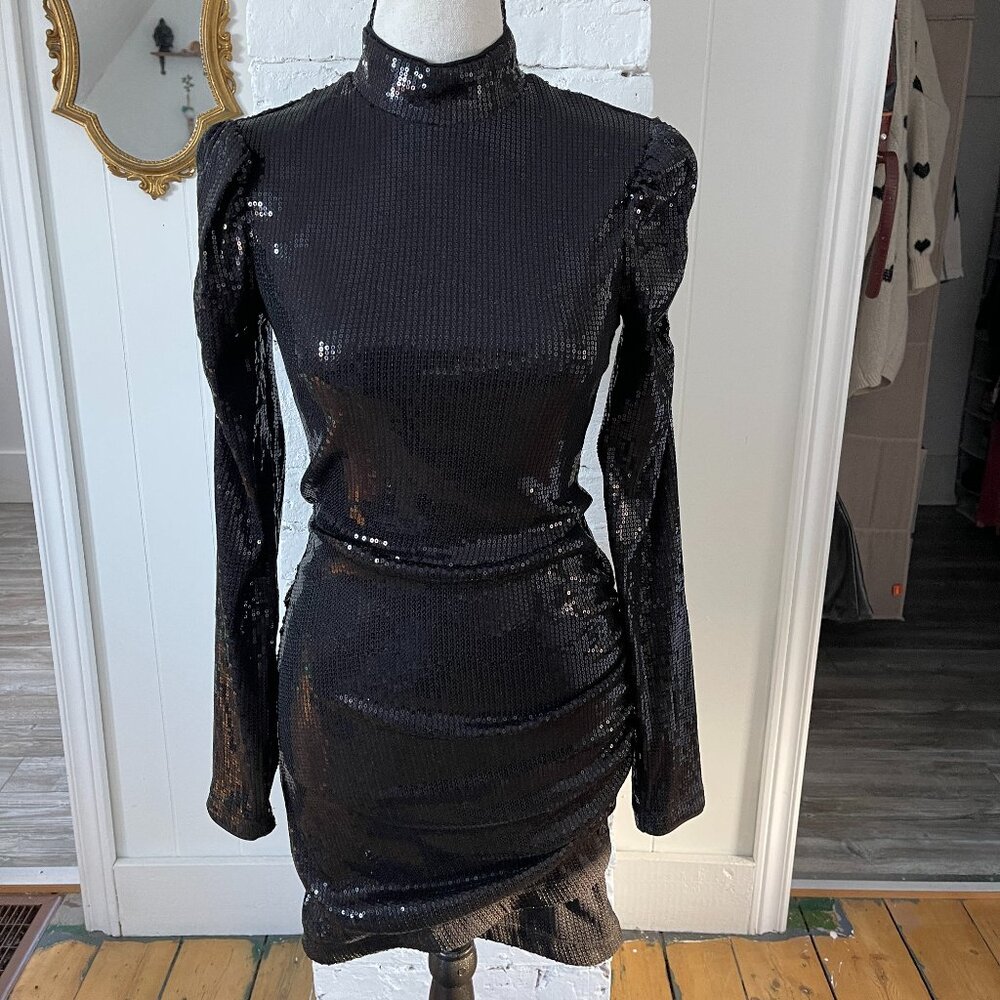 Edie Sequins Bodycon Dress (XS)